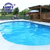 china wholesale custom clear vinyl swimming pool liner white to print all shapes swimming pool kits pictures
