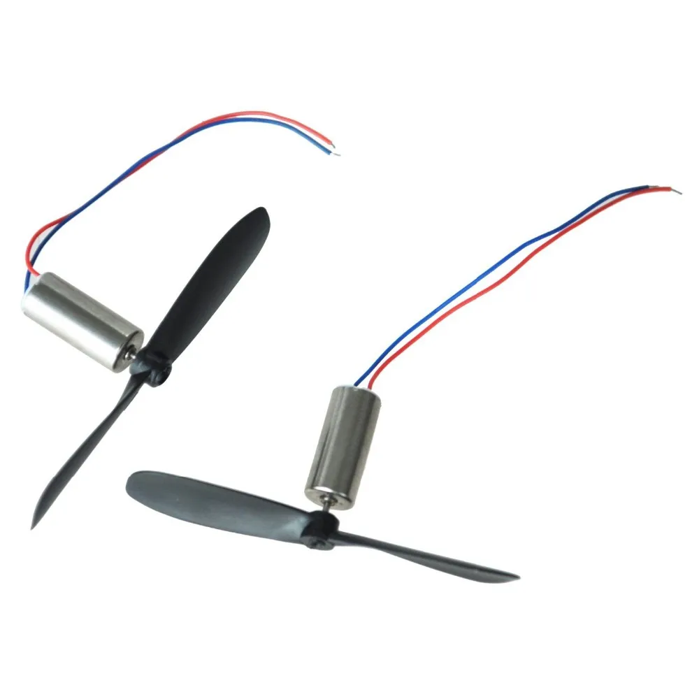 56000rpm Mini 6 Mm 3.7v Dc Coreless Drone Motor With Propellers For Rc