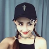 2018 new fashion hoop ladies baseball hat Internet star girl hat