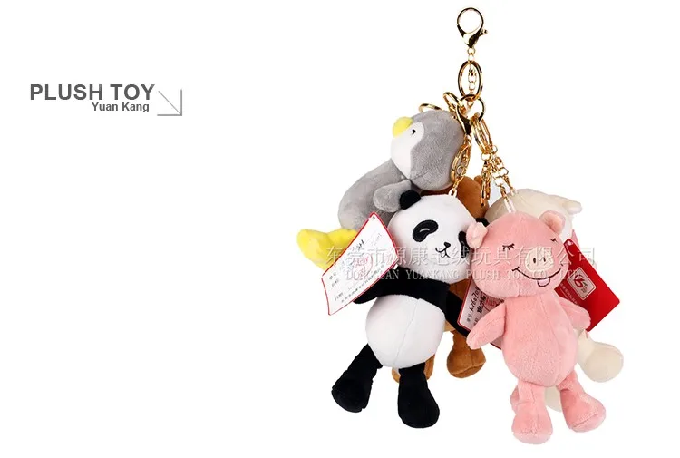 panda teddy keychain