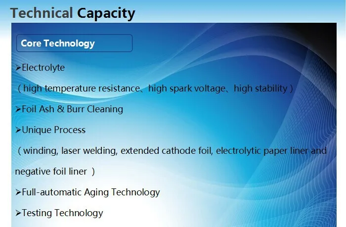 aluminum electrolytic capacitor super capacitor and chip capacitor and tantalum capacitor APXA2R5ARA221MF55G