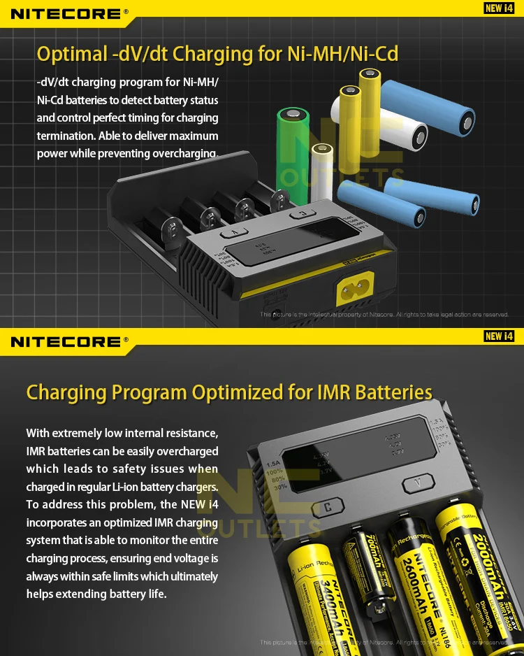 Nitecore i4 схема