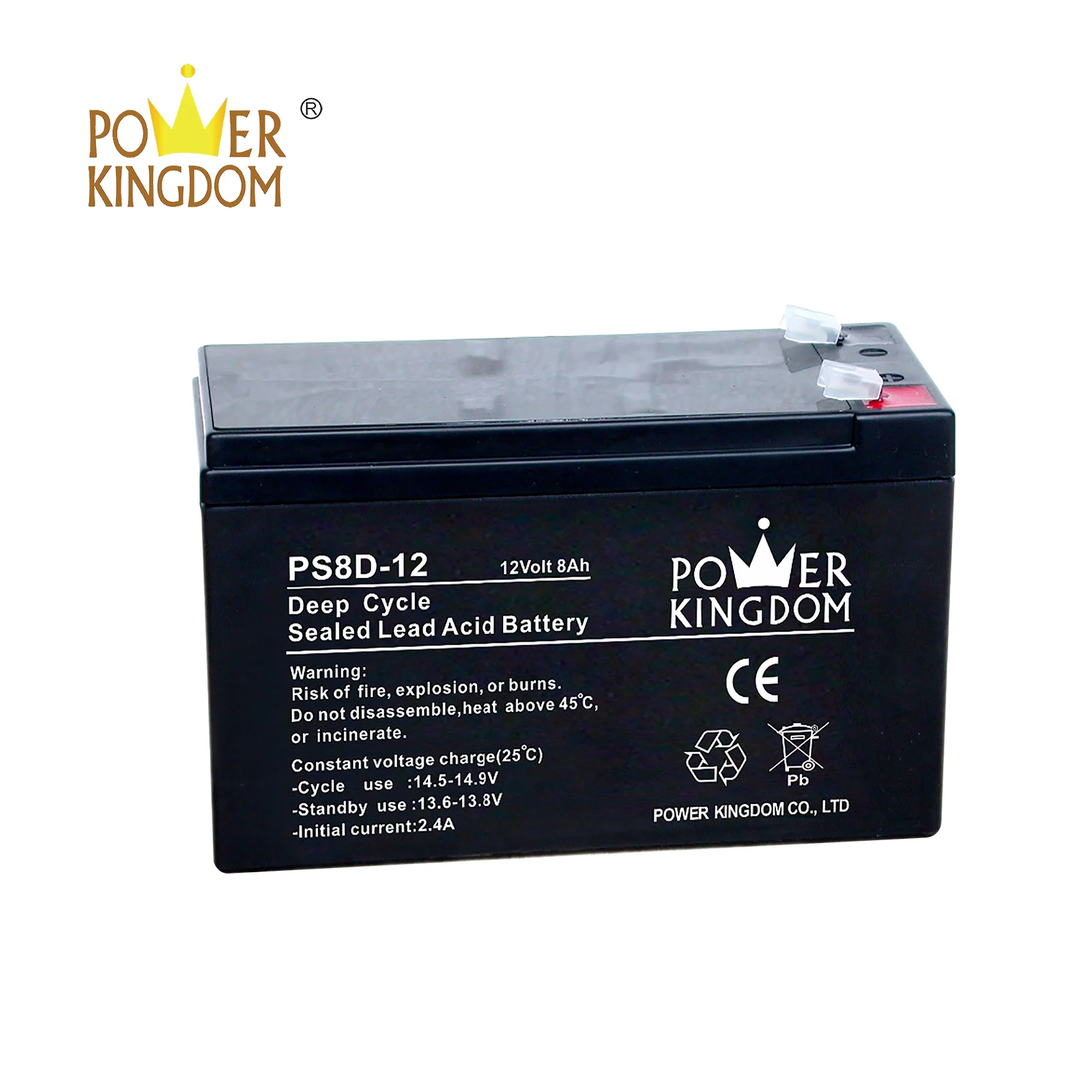 Power Kingdom wet cell deep cycle battery supplier wind power systems-2