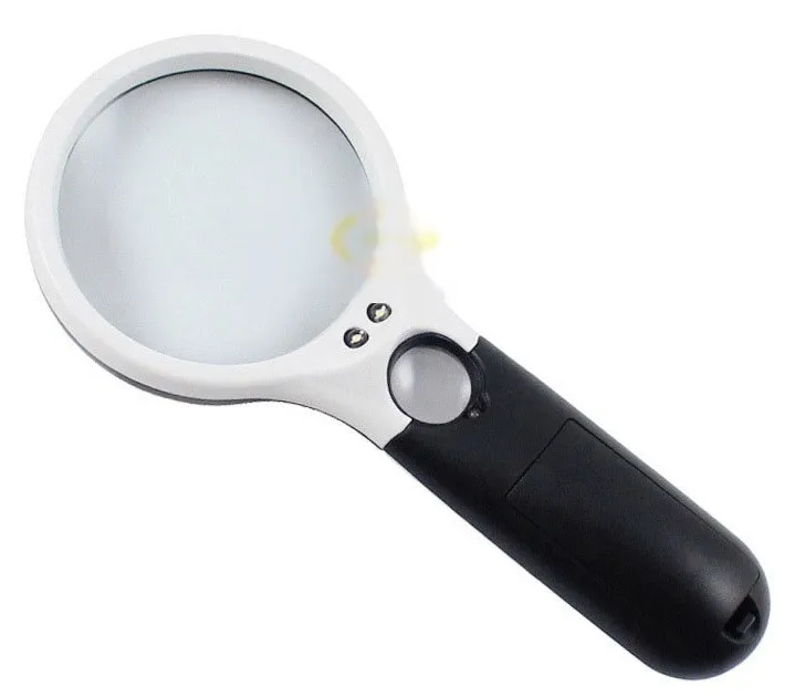 Magnifier 3 Led Light,Marrywindix 5x 20x Handheld Magnifier Reading ...