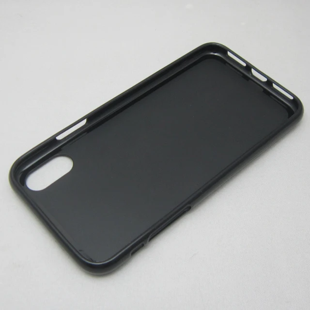 Black Groove Soft Case For iPhone X, TPU Shell For iPhone X