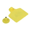860-960MHz EPC GEN2 Animal Plastic UHF RFID Ear Tag with Laser Number
