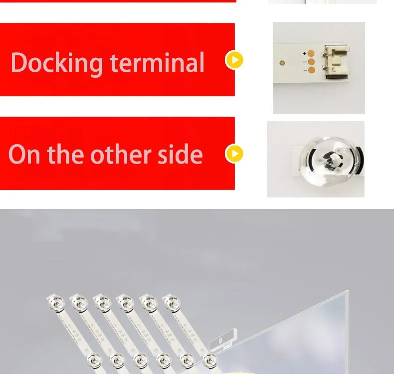 Universal New 59cm Led Backlight 6leds For Lg 32 Inch Tv Innotek Drt 3.