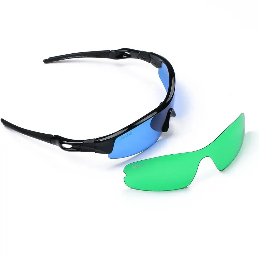 Grow Room Glasses with Interchangeable Anti-Glare UV Lenses for HPS & MH Lights