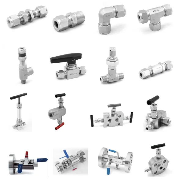 Swagelok compression fitting stainless steel gas