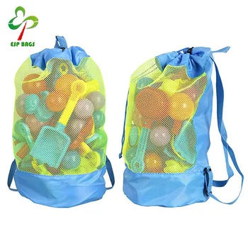 Kids Clothing Toy Storage Bag For Children Mesh Drawstring Kids Clothing Toy Storage Bag For Children Mesh Drawstring Swimming Backpack