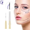 Eye thread 30G 25mm collagen skin lifting suture barbed pdo for eye/face anti-wrinkles