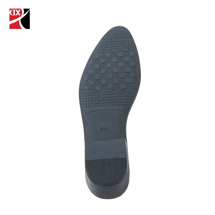 Custom Large Size Men's Pointed Rubbersoles For Leather Shoe Making