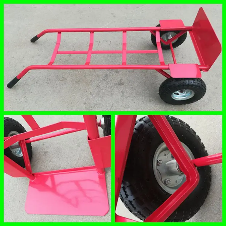 Loading 200kg Ht1830 Hand Industrial Trolleys Buy Ht1830 Solid Wheel