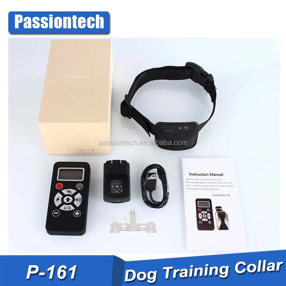 P-161Dog 800-yard Training Collar with Auto Anti Bark Function and without shock