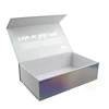Layered Gloss Lipstick Brown Logo Love Fragrance Surprise Black Custom Magnetic Paper Cosmetic Gift Box Packaging
