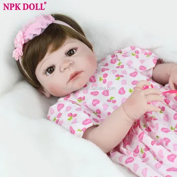 silicone baby dolls with hair