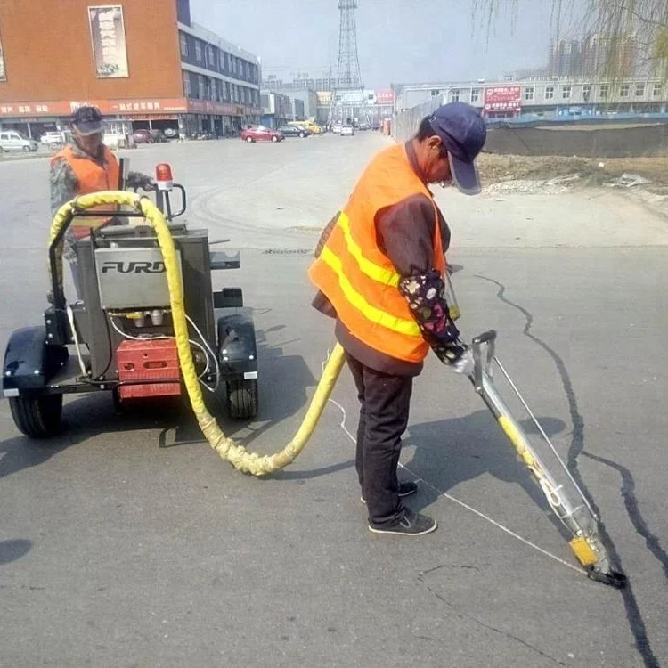 Concrete Crack Filling Machine Electric Generator Asphalt Crack Sealing