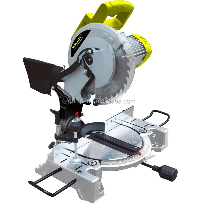 Tolhit 255mm Low Noise Induction Motor Power Plus Wood Aluminium