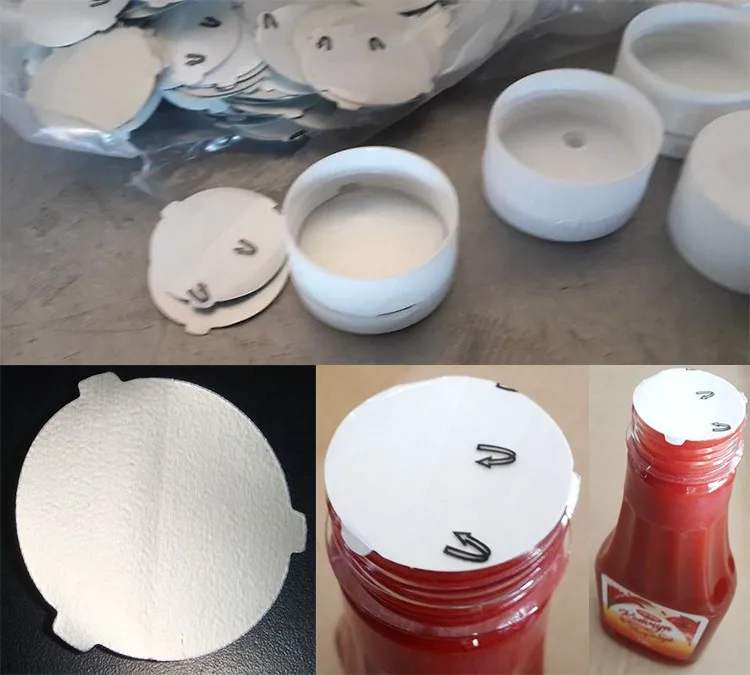 Aluminium Foil Lift Peel Weldefor Thermo Cap Induction Seals/lids