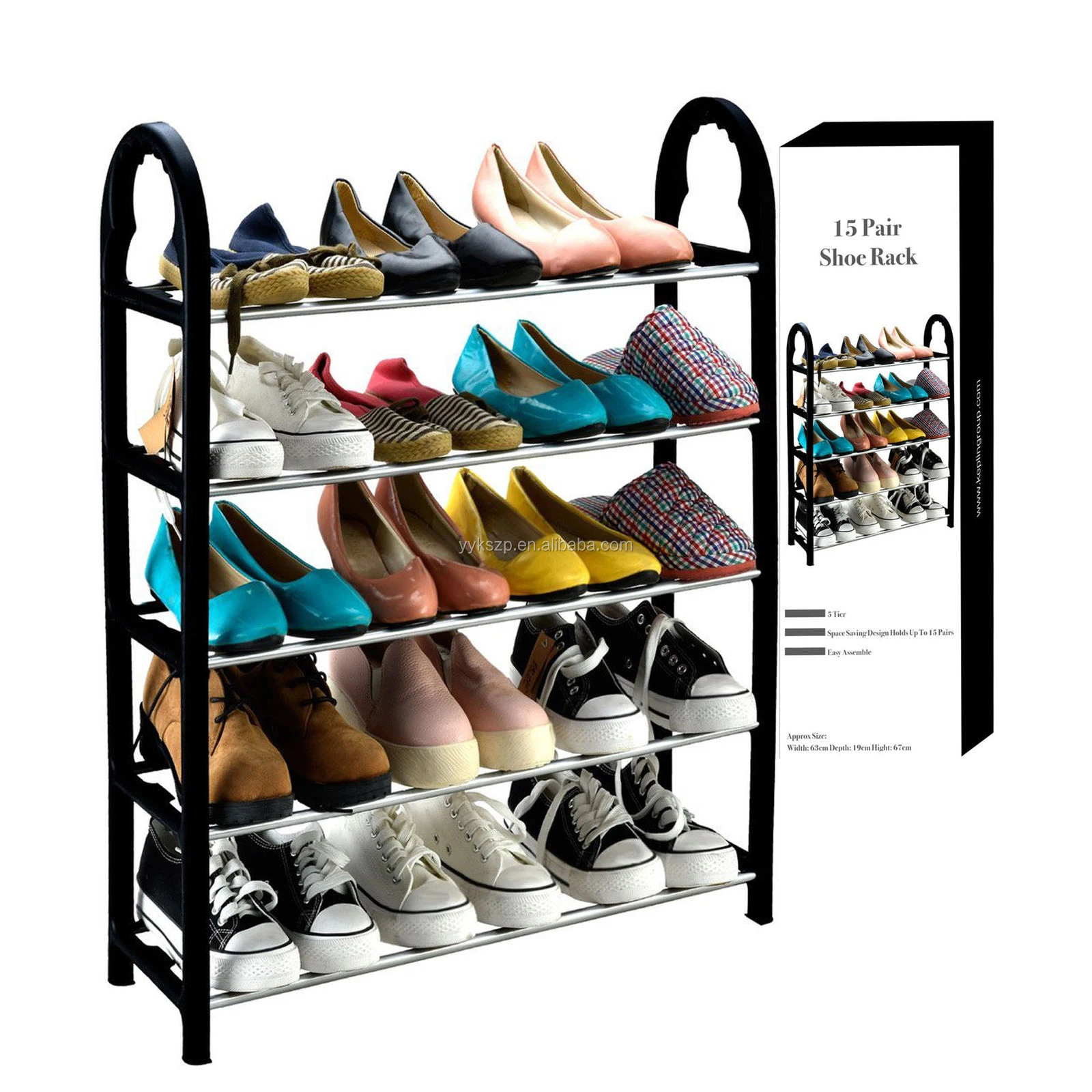 5 Tiers Diy Esay To Assemble Plastic Shoes Rack Cheap Shoe Rack Buy