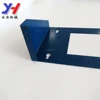 Cnc bending Blue powder coated bracket for Network communication equipment