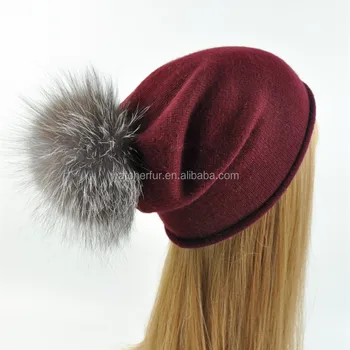 fur ball hat