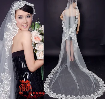 colored bridal veils