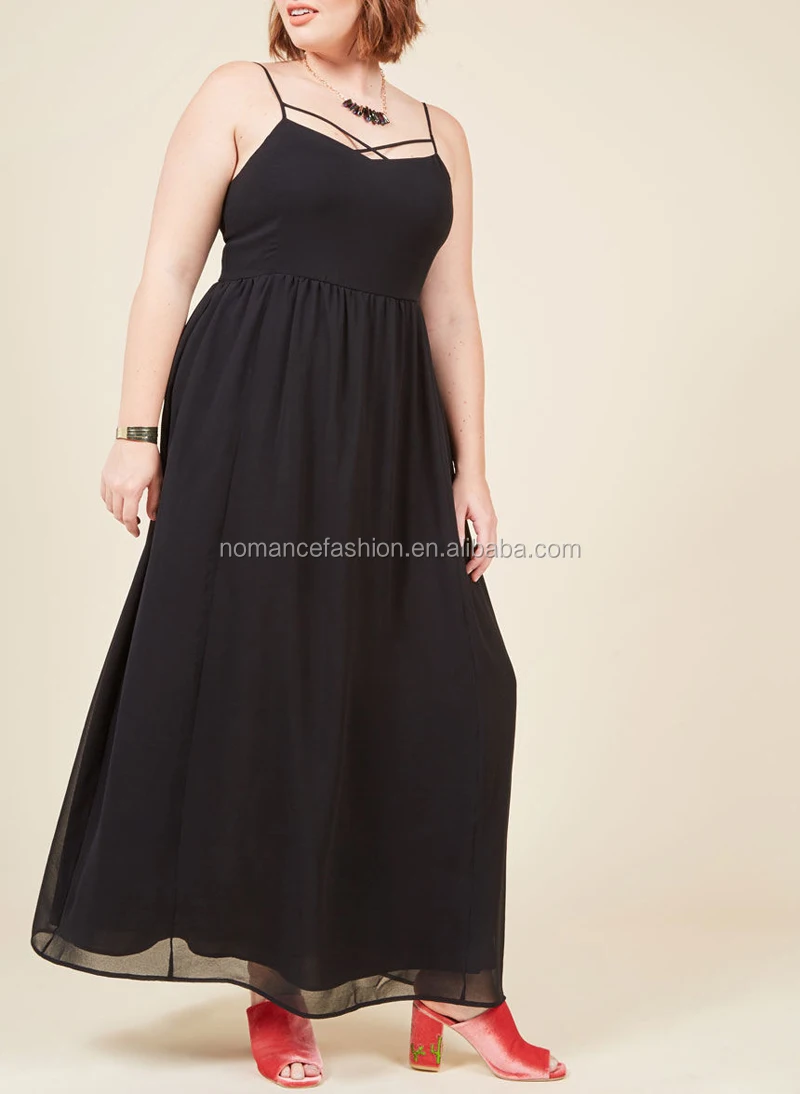 big black cocktail dress