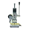Hot logo printing foil embossing machine for leather wood plastic