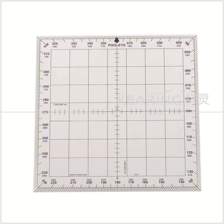 cya coordinate scale protractor with slot