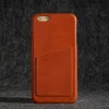 Magic tale Brand genuine Italy leather case for 6s mobile phone bag with strap handmade stitching card slot case