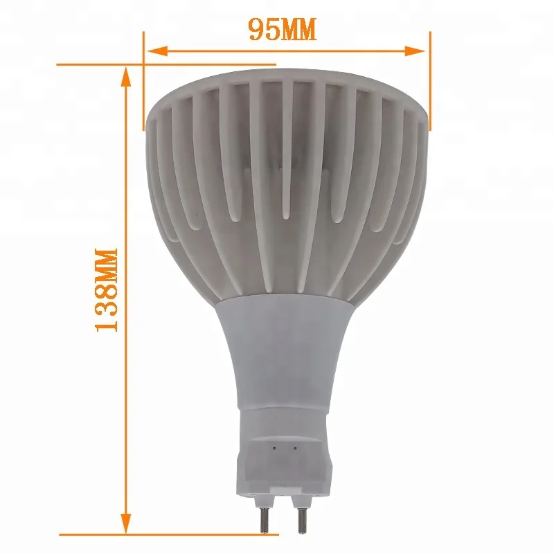 G12 E27 Led Bulb Par30 40w 85265v G12 Base Led Lamp 40w 95x138mm Ce