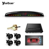 Yoelbaer Led Parking Sensor Auto Car Detector Parktronic Display Reverse Backup Radar Monitor System With 4 Sensors Parking