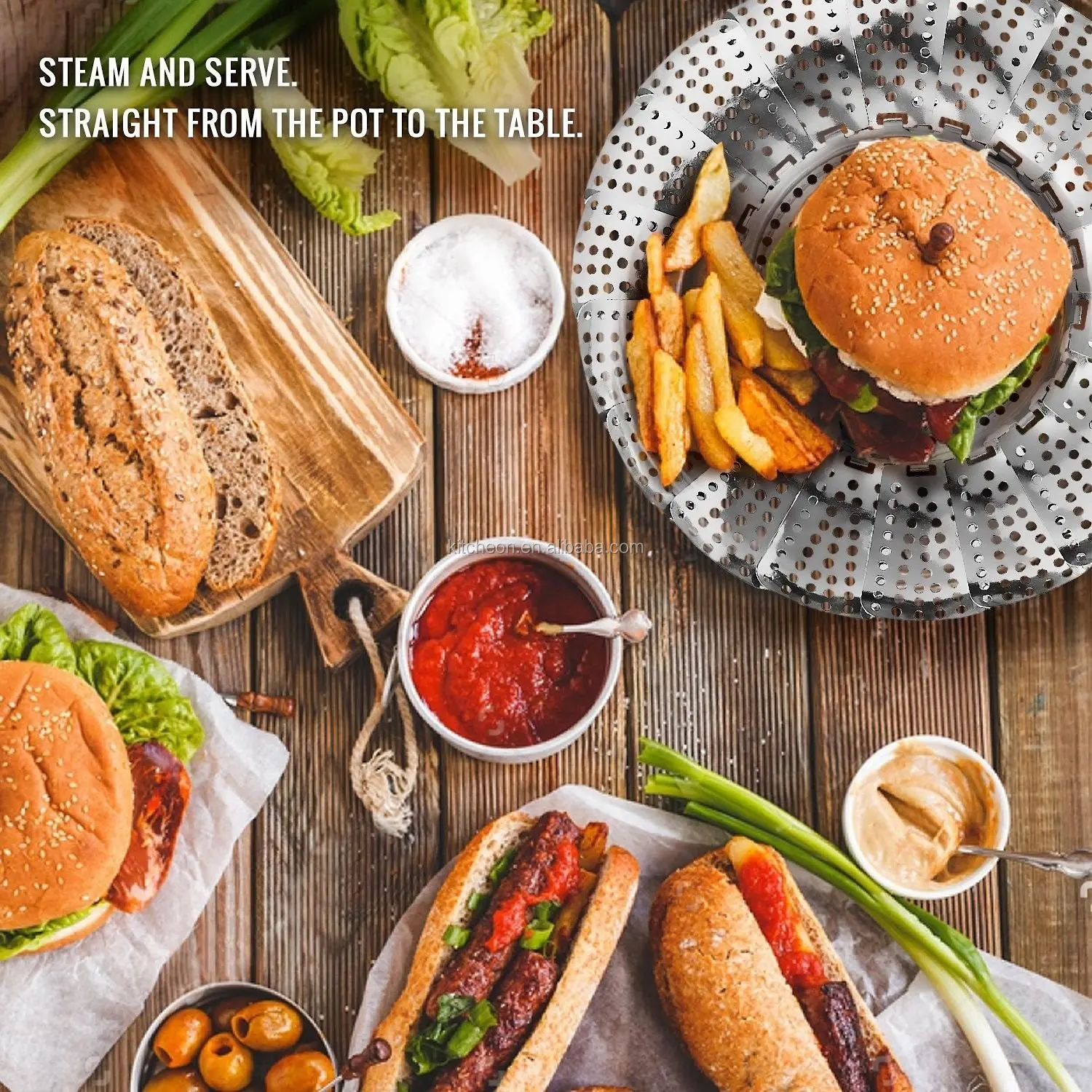 Vegetable Steamer Basket
