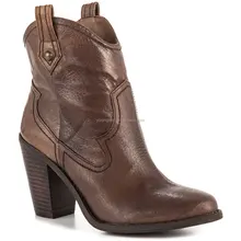botas vaqueras de tacon alto para mujer