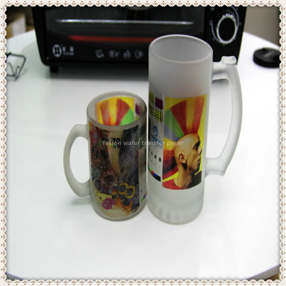 Factory High Quality Water Slide Glass Ceramic Decal A4 Sublimation 