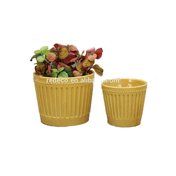 Orange Ceramic Indoor Flower Plant Pots Orange Ceramic Indoor Flower Plant Pots