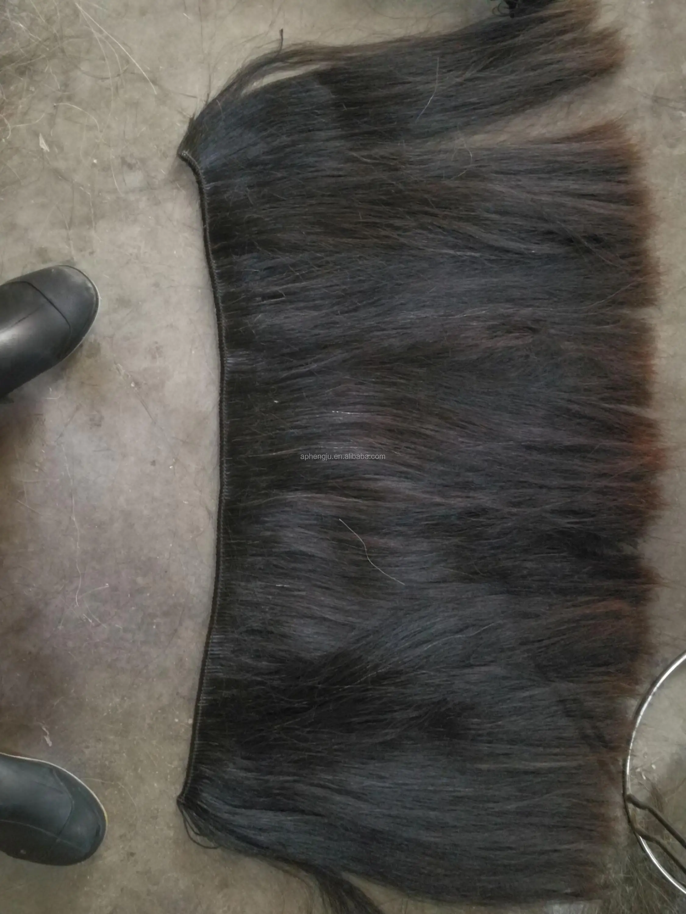 Natural White Horse Mane Hair (horse Mane Extension) Wefts,Forelock