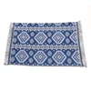 Best sale cotton color table mat for dining room blue tablemats placemat