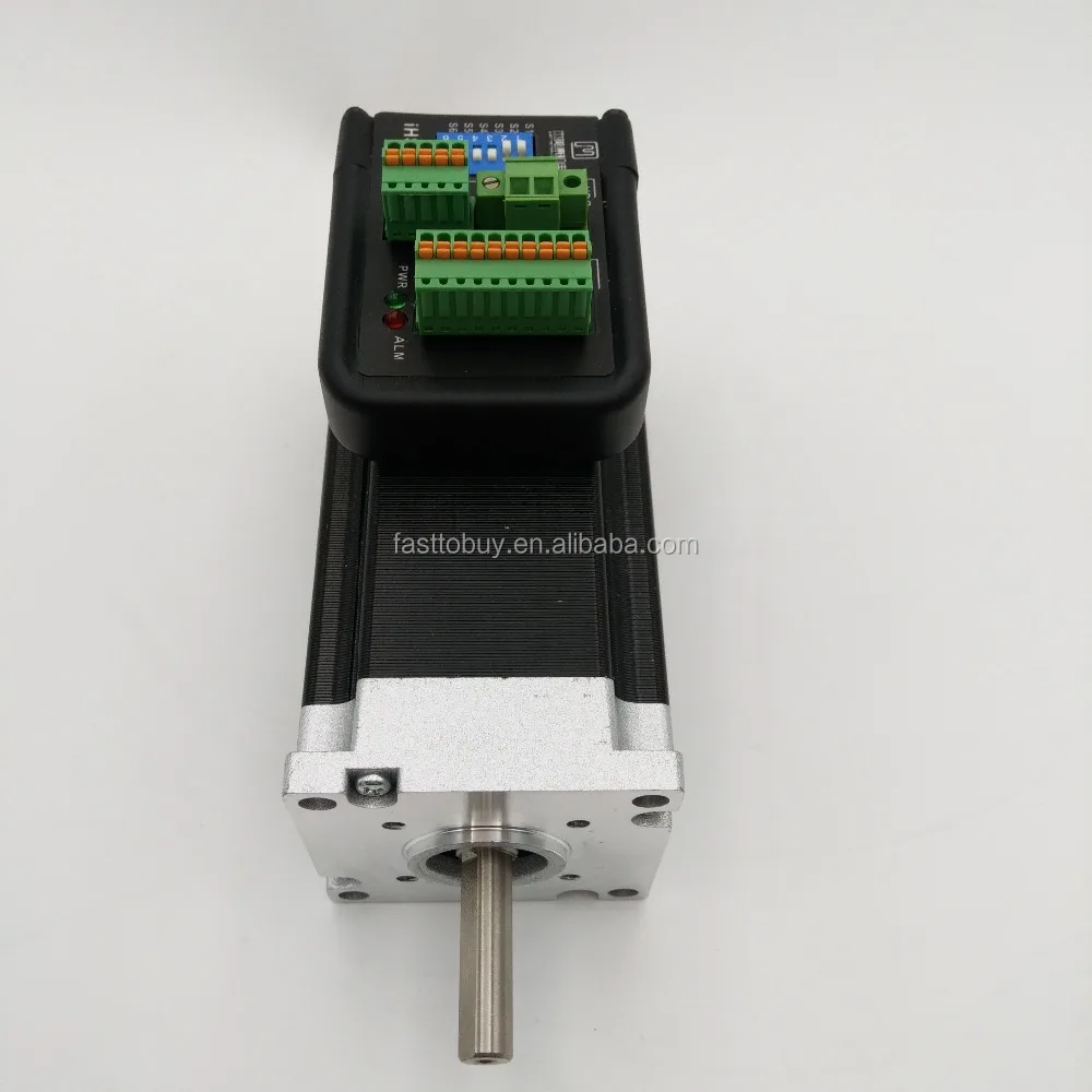 NEMA23 Integrate Servo Motor Drive Controller Encoder 100W Pulse Direction 36V