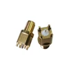 RF Coaxial SMA Female Bulkhead Through Hole Connector for PCB