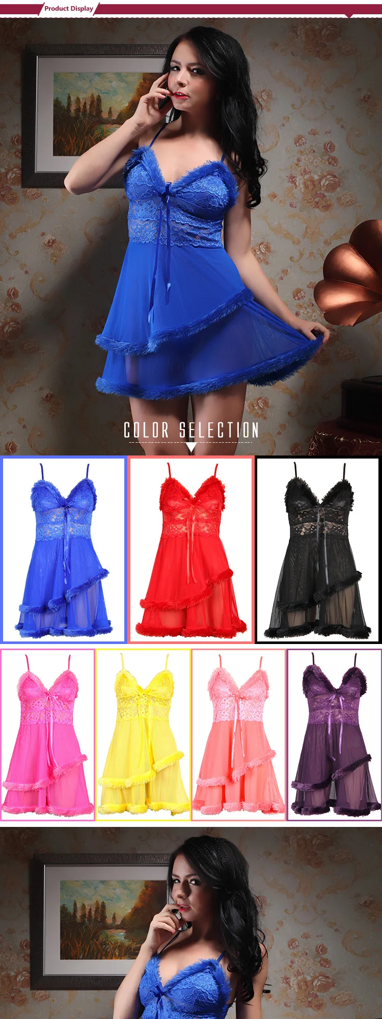 Hsz 502 Hot Sexy Lingerie Lace Mature Women Sexy Lingerie New Fashion
