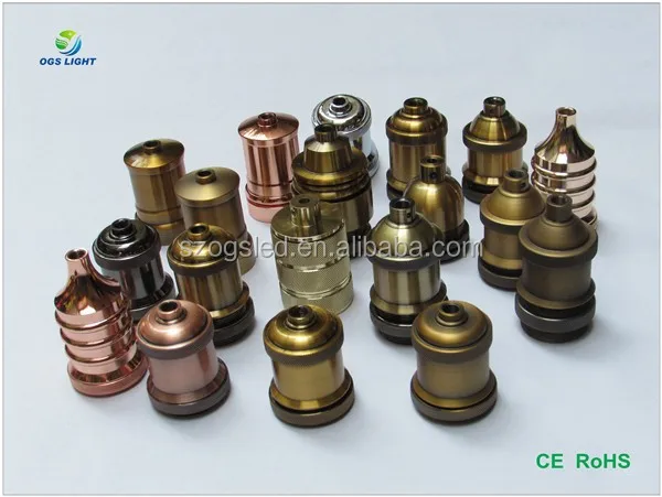 OGSLS16C e27 edison screw lampholder Silver Color lamp base.jpg