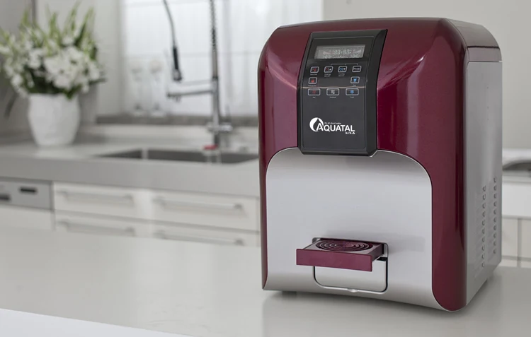 China Cheapest Red Pou Mini Direct Pipe Water Tape Dispenser For Public With Filtration