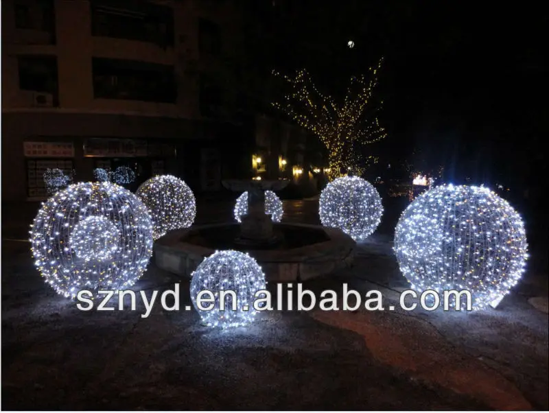 2017 New Design Christmas Lights Balls Decorations For Outdoor Lighting Christmas Ornament - Buy