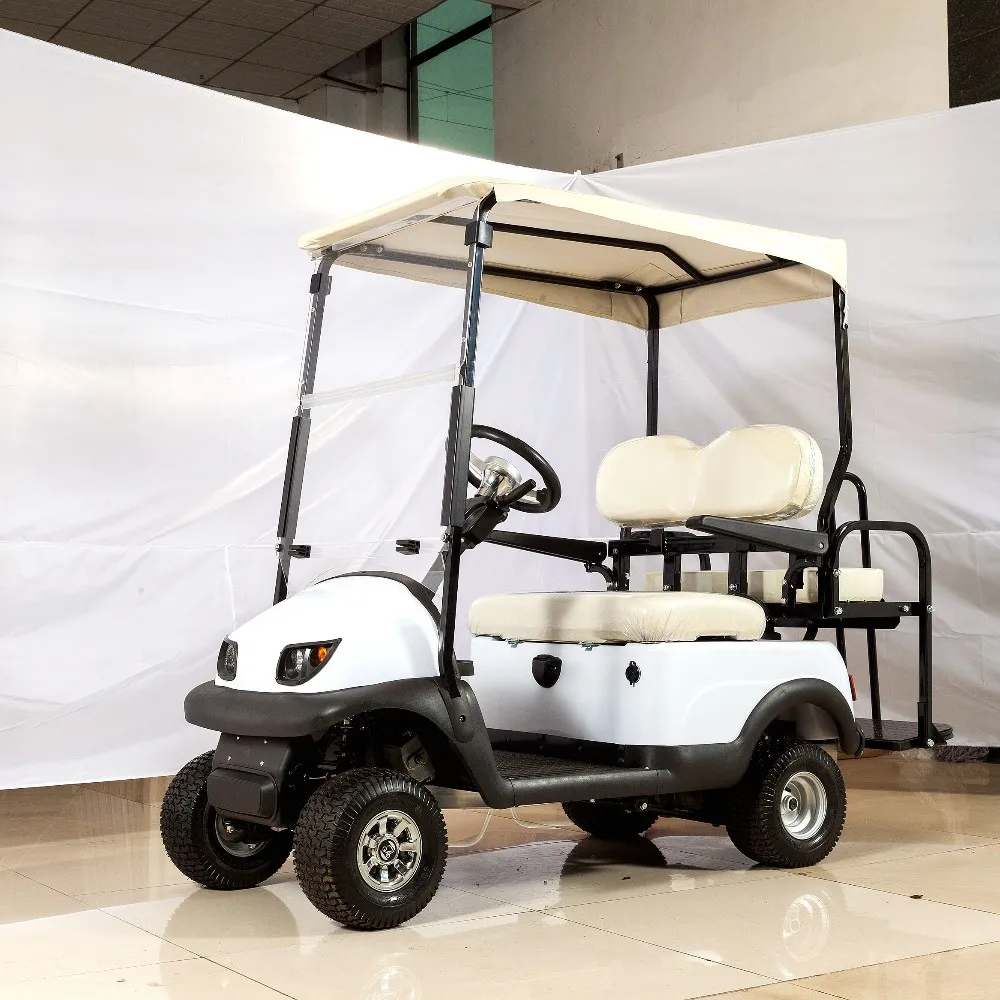 Oem Cheap Folding 2 Or 4 Seat Mini Zone Electric Golf Cart For Golf