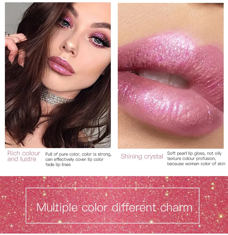 pudaier diamond glitter lipstick