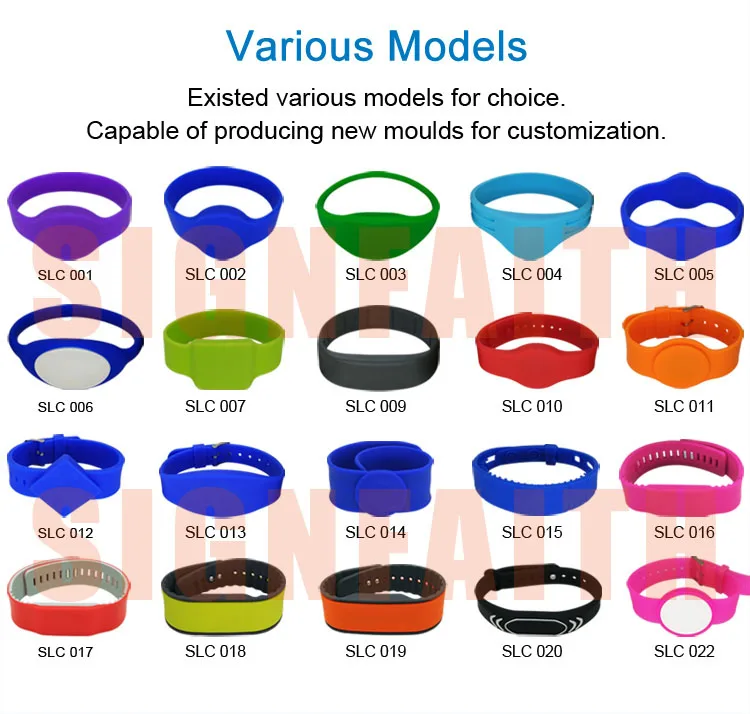 Programmable Silicone Children Tracking Rfid Microchip Bracelet ...