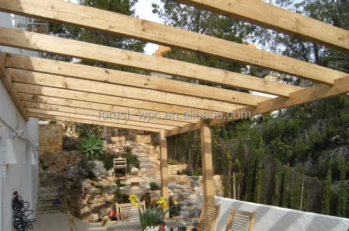 De plástico de nido de abeja roofing pérgola cubierta de techo de