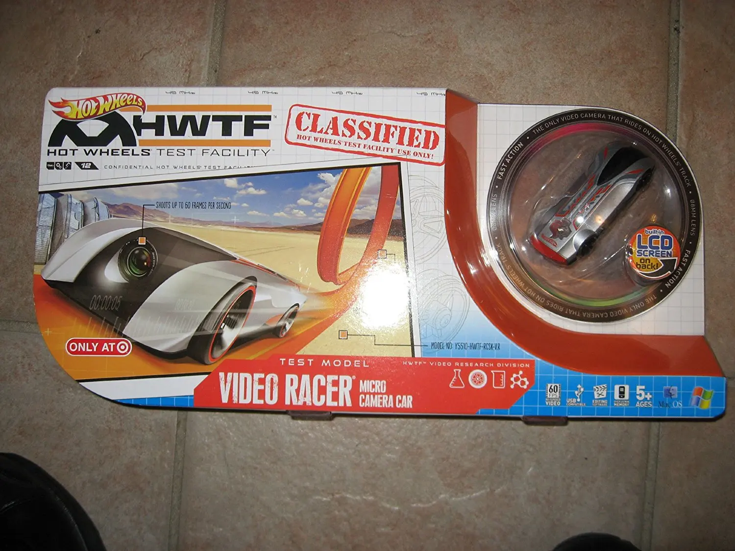 hot wheels video racer micro camera car